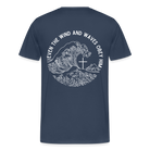 Wind and Waves Men’s Premium T-Shirt - navy