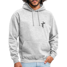 Wind and Waves Unisex Hoodie - light heather grey