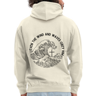 Wind and Waves Unisex Hoodie - vanilla