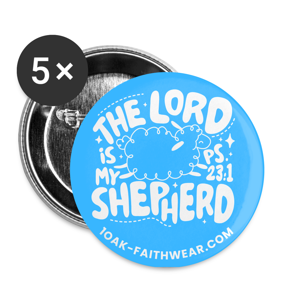 My Shepherd Buttons large 2.2''/56 mm (5-pack) - white