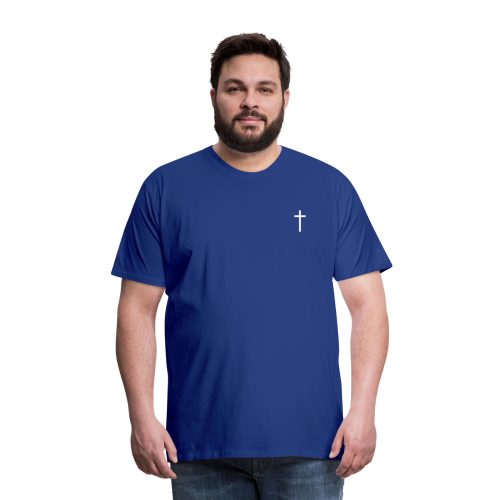 Cross Men’s Premium T-Shirt - royal blue