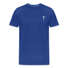 Cross Men’s Premium T-Shirt - royal blue