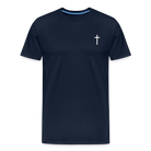 Cross Men’s Premium T-Shirt - navy