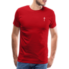 Cross Men’s Premium T-Shirt - red