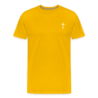 Cross Men’s Premium T-Shirt - sun yellow