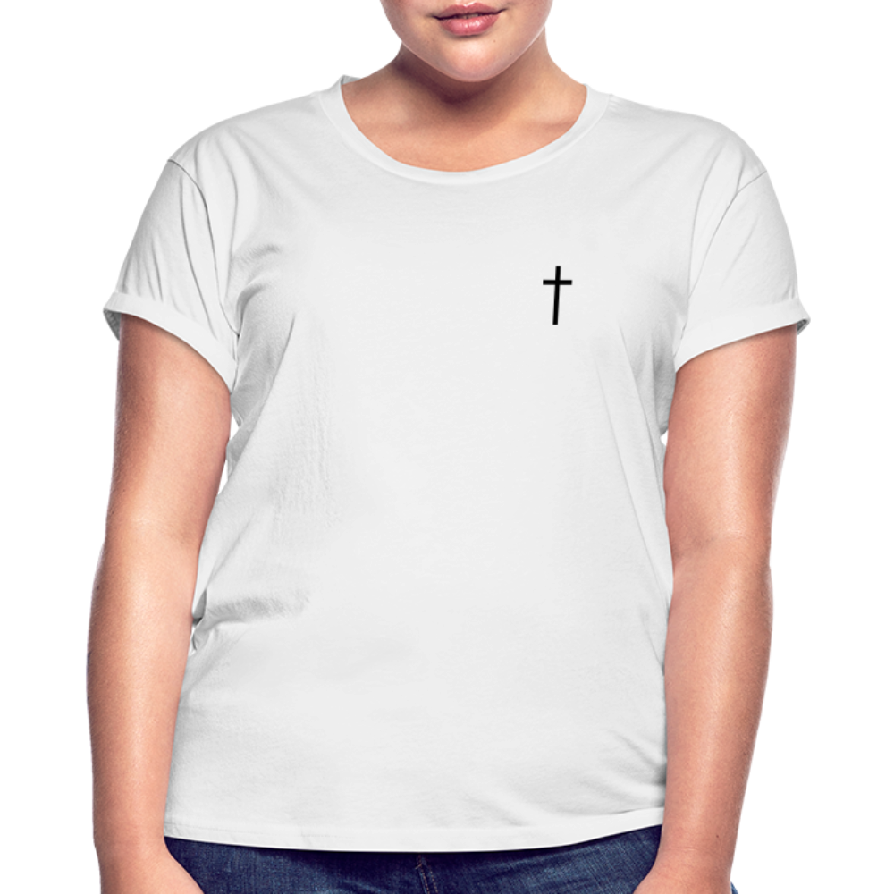 Cross Women’s Oversize T-Shirt - white