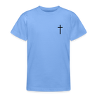 Cross Teenage T-Shirt - sky blue