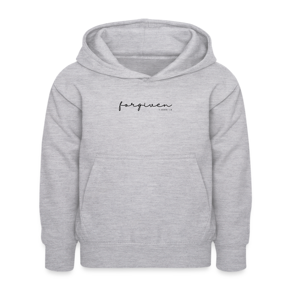 Forgiven Kids Hoodie - light heather grey