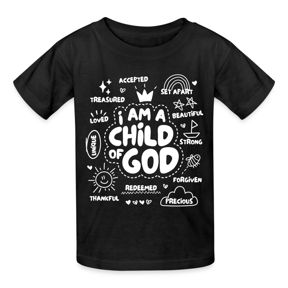 Child of God Kids T-Shirt - black