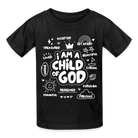 Child of God Kids T-Shirt - black