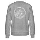 Wind and Waves Women’s Premium Sweatshirt - heather grey