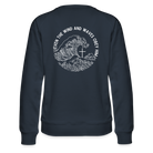 Wind and Waves Women’s Premium Sweatshirt - navy