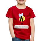 Bee strong an courageous Kids' Premium T-Shirt - red