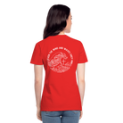 Wind and waves Women’s V-Neck T-Shirt - red
