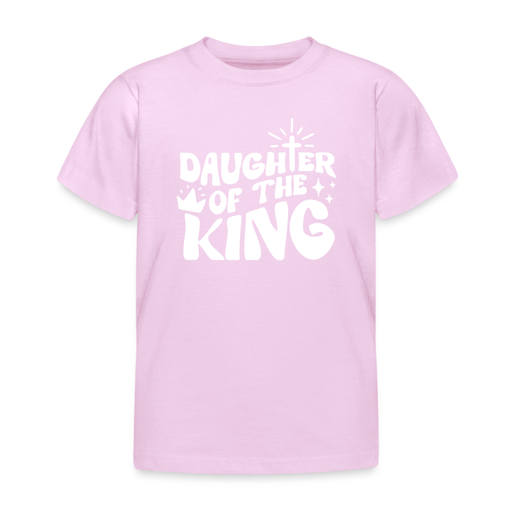 Daughter of the King Kids' T-Shirt - light pink