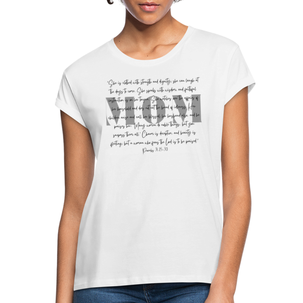 MOM Women’s Oversize T-Shirt - white