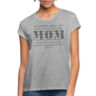 MOM Women’s Oversize T-Shirt - heather grey