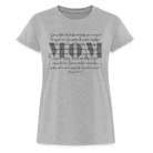 MOM Women’s Oversize T-Shirt - heather grey