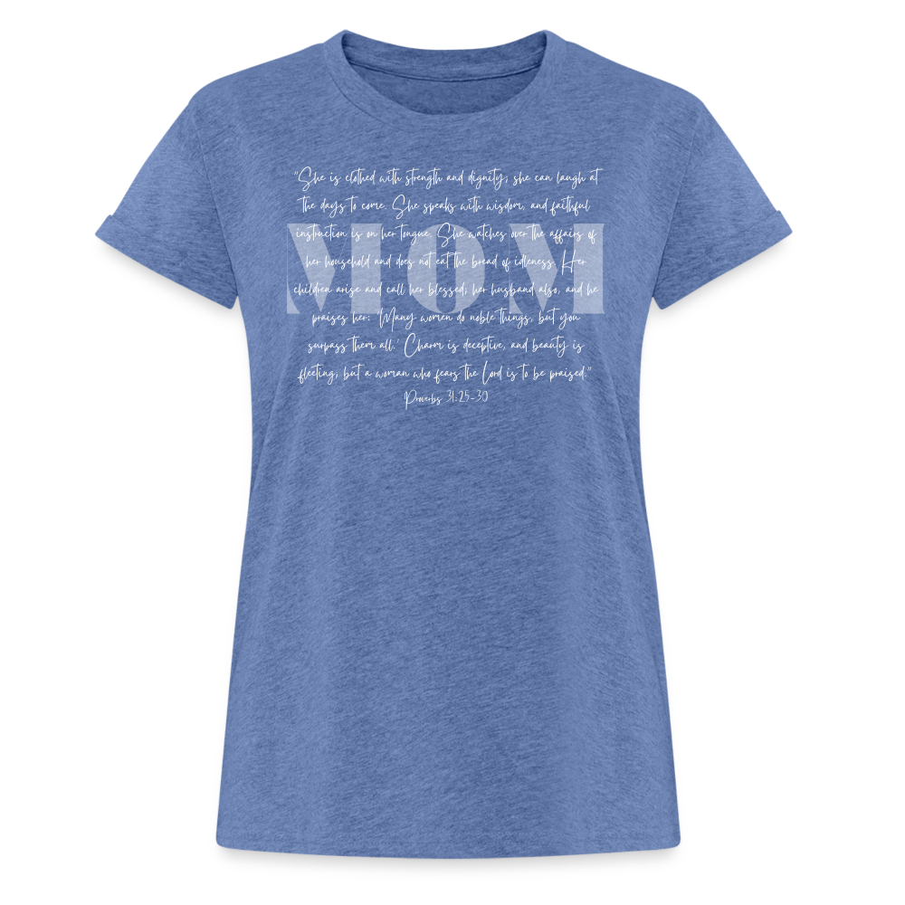 MOM Women’s Oversize T-Shirt - heather denim