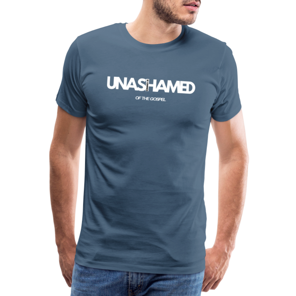 Unashamed Men’s Premium T-Shirt - steel blue
