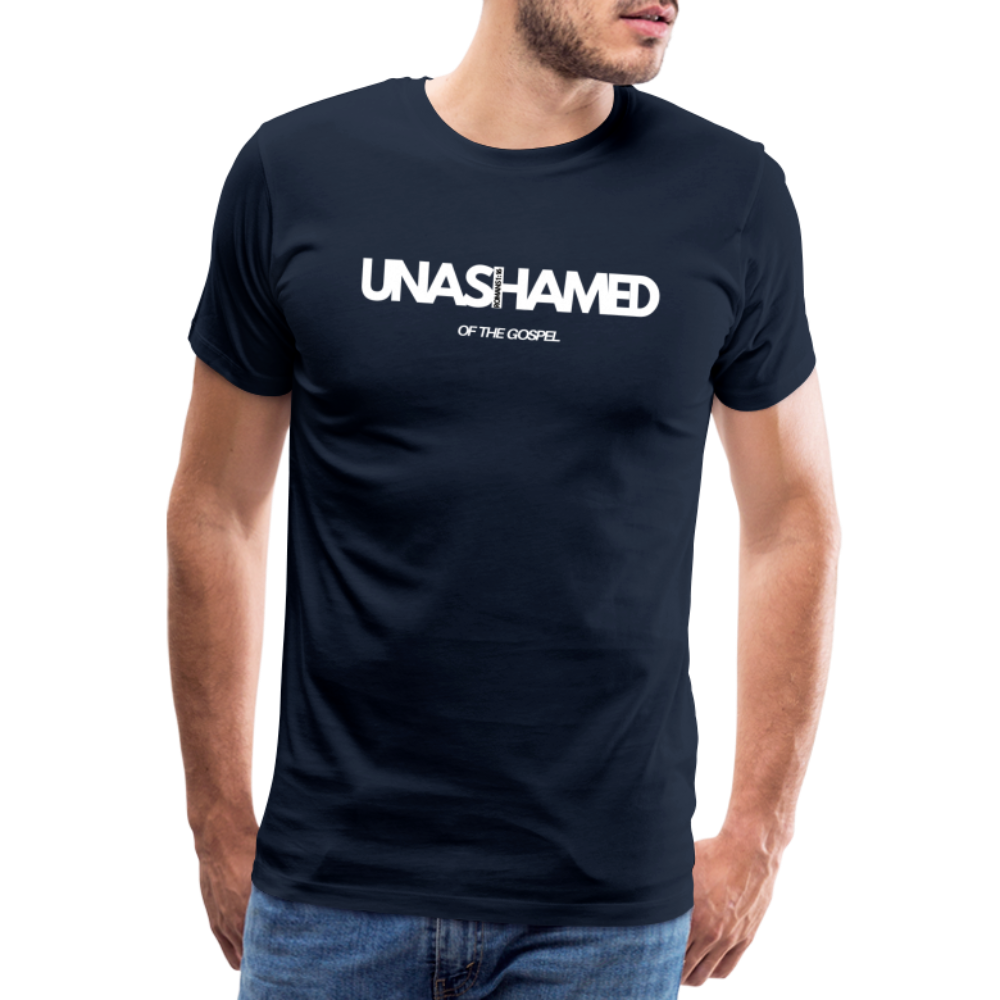 Unashamed Men’s Premium T-Shirt - navy