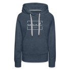 Saved Women’s Premium Hoodie - heather denim