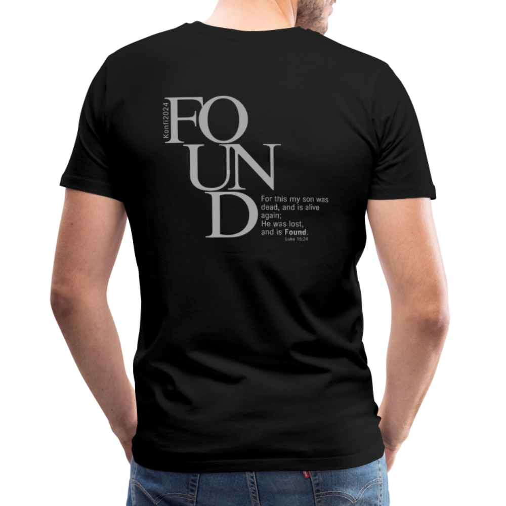 Found Men’s Premium T-Shirt - black