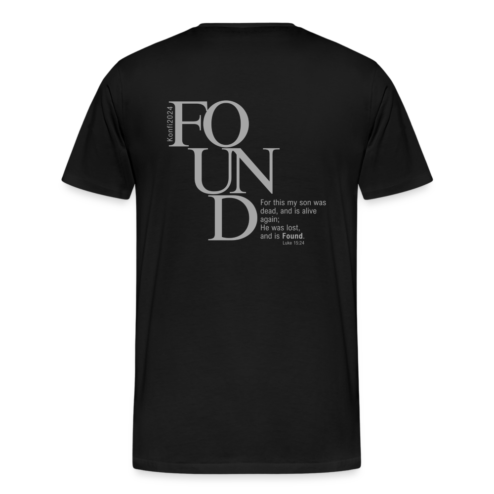 Found Men’s Premium T-Shirt - black