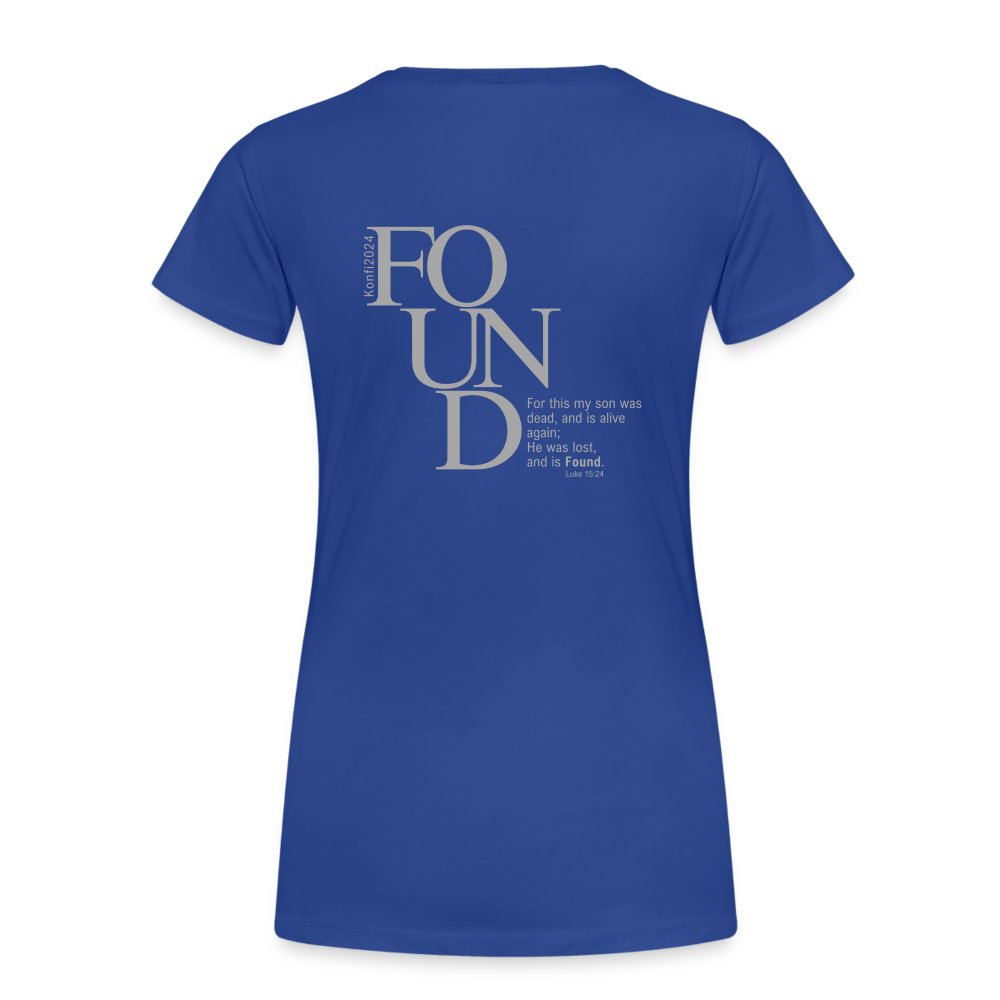 Found Women’s Premium T-Shirt - royal blue