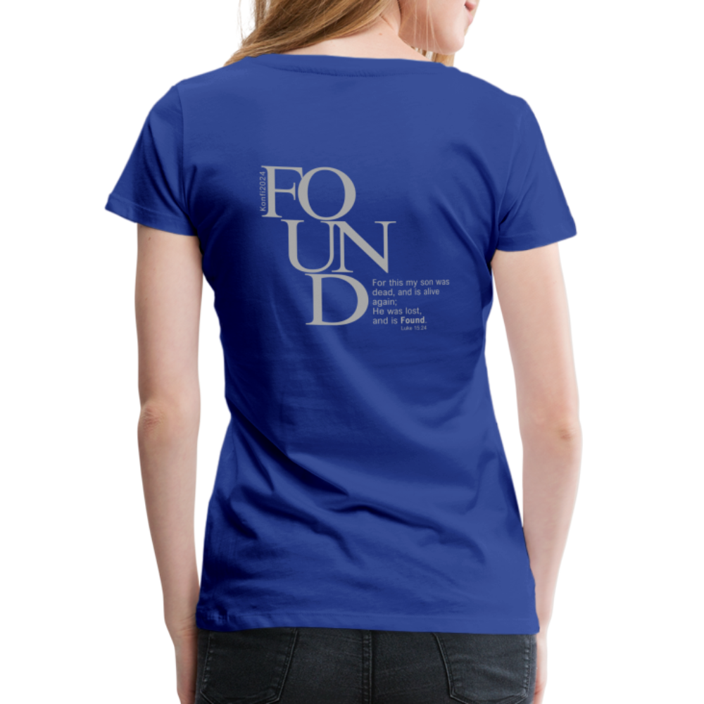 Found Women’s Premium T-Shirt - royal blue