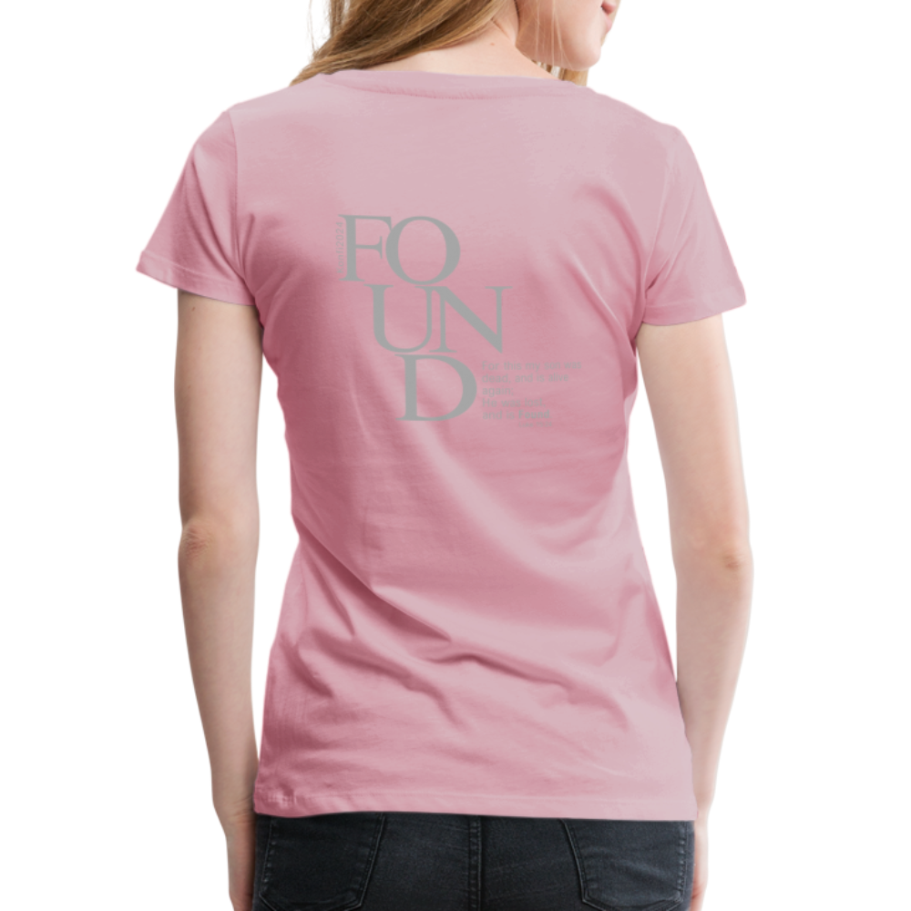 Found Women’s Premium T-Shirt - rose shadow