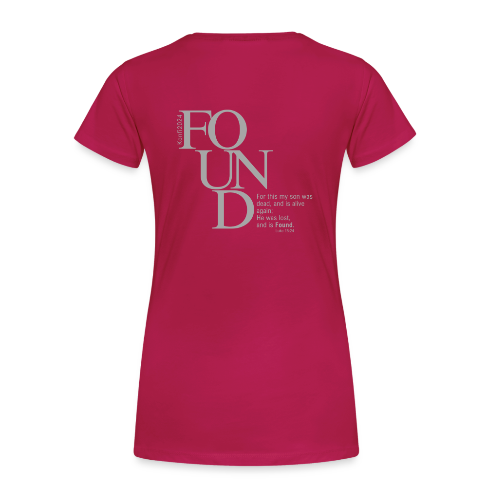 Found Women’s Premium T-Shirt - dark pink