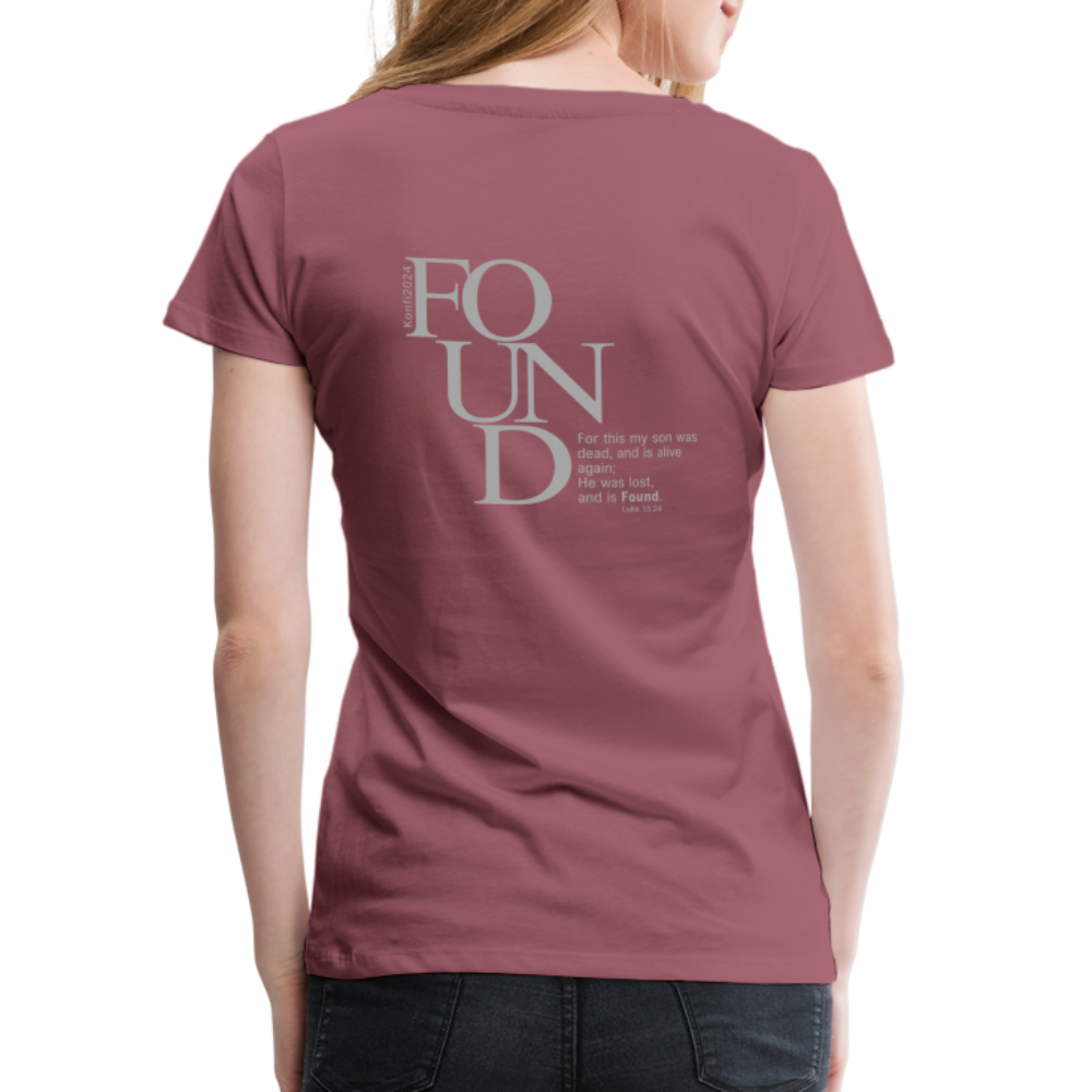 Found Women’s Premium T-Shirt - mauve