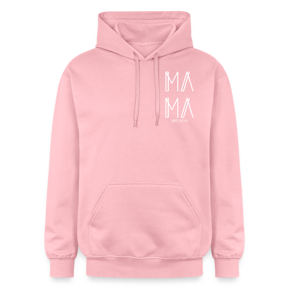 MAMA Unisex Softstyle Midweight Hoodie - light pink