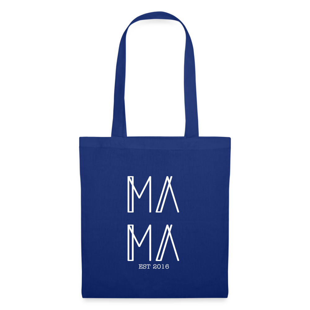 MAMA customizable Tote Bag - royal blue