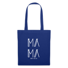 MAMA customizable Tote Bag - royal blue