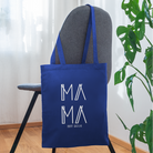 MAMA customizable Tote Bag - royal blue