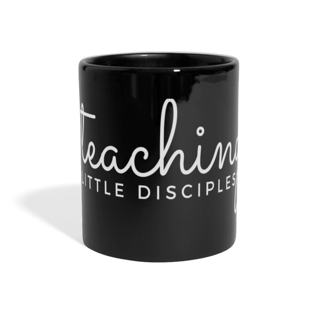 Teaching disciples Full Color Panoramic Mug - black