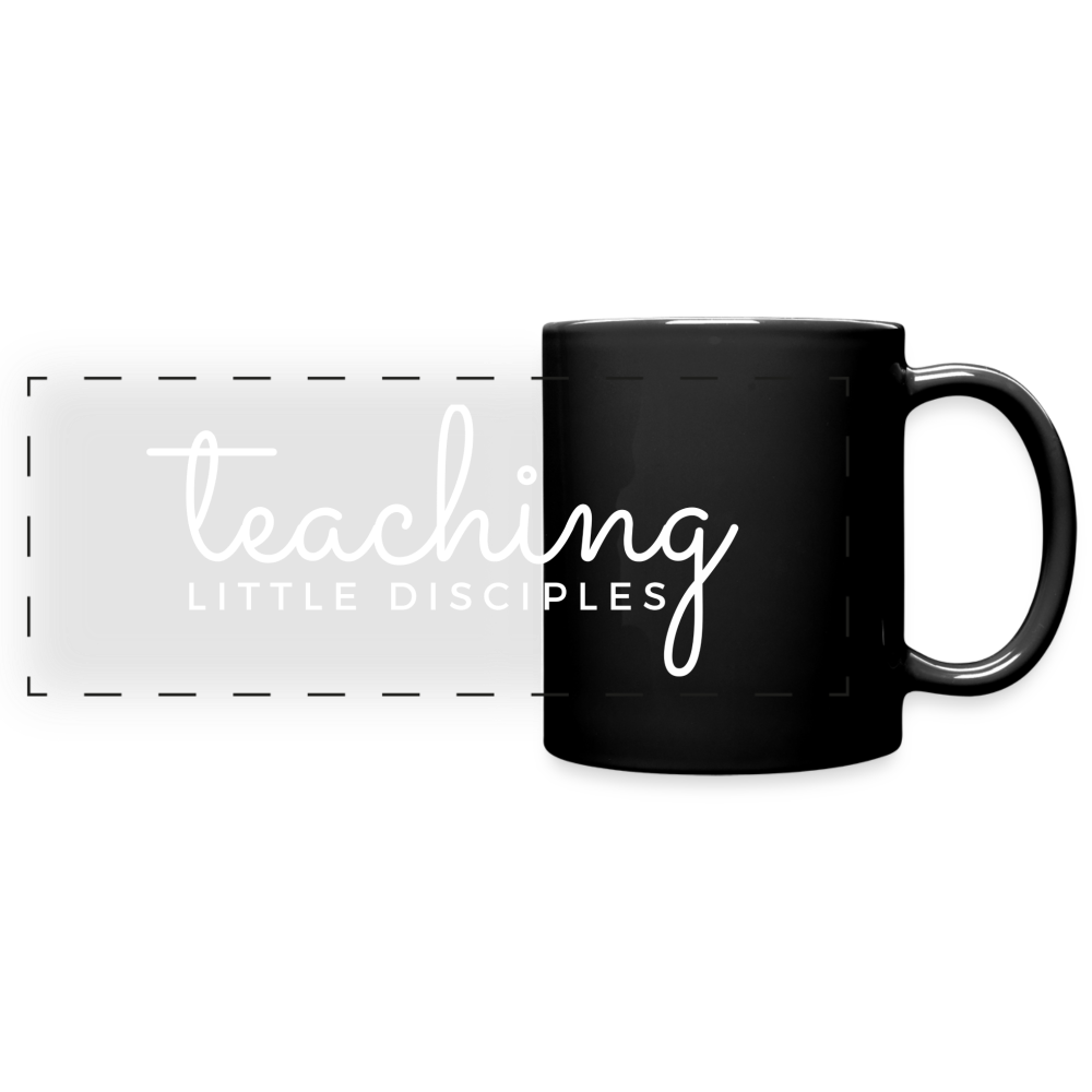 Teaching disciples Full Color Panoramic Mug - black