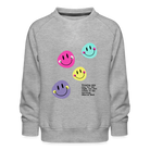 Joy Kids’ Premium Sweatshirt - heather grey