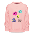Joy Kids’ Premium Sweatshirt - crystal pink