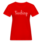 Teaching little Disciples Women's Organic T-Shirt - red