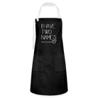 Mom Artisan Apron - black/white