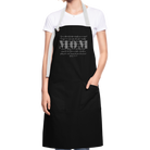 MOM Artisan Apron - black/white