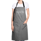 MOM Artisan Apron - grey/black