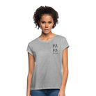 MAMA's Comfy fit T-Shirt - heather grey