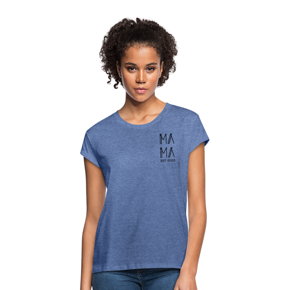 MAMA's Comfy fit T-Shirt - heather denim