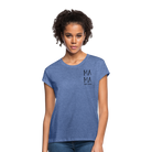 MAMA's Comfy fit T-Shirt - heather denim