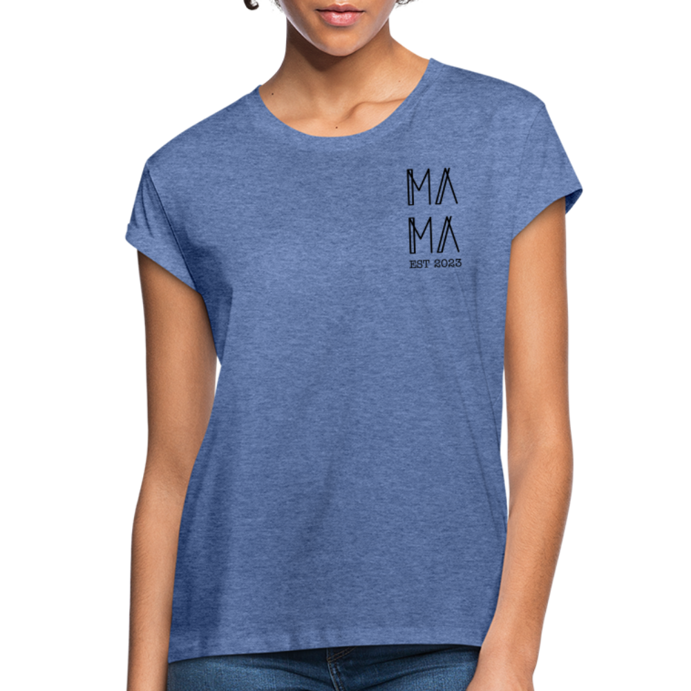 MAMA's Comfy fit T-Shirt - heather denim