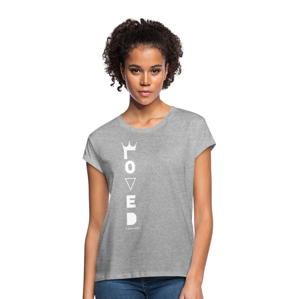 Loved Women’s Oversize T-Shirt - heather grey